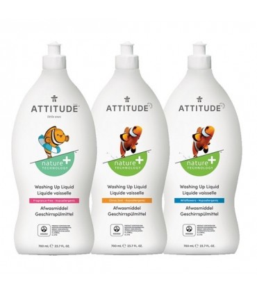 Attitude- Afwasmiddel Green Apple