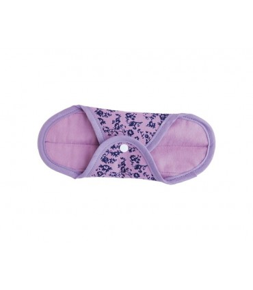 Anae - Washable sanitary pads - Day - 2 pcs. - Purple flower
