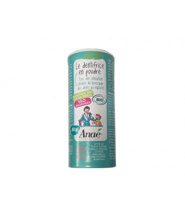Anae - Toothbrush menthol powder fluoride-free - 40 g