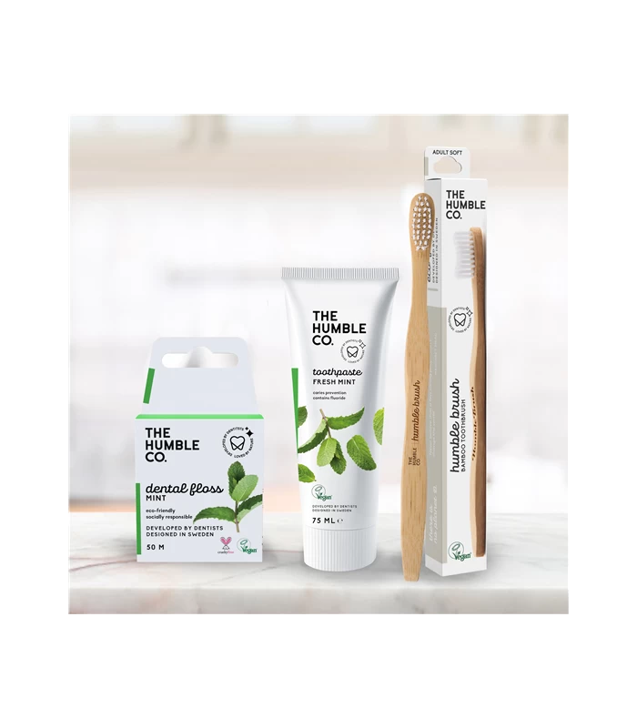 Humble Brush Toothpaste Zero Waste - Mint with fluoride - 50ml