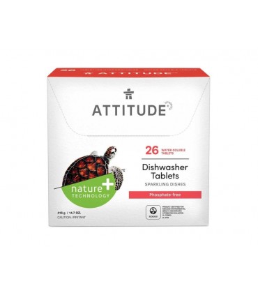 Attitude - Dishwasher tablets in soluble packaging