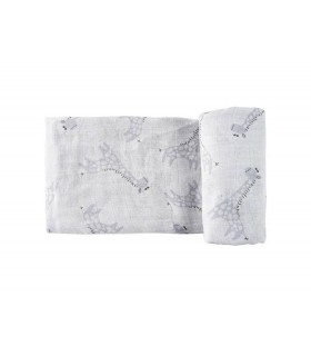 HappyBear hydrophilic cloth - Blue Giraffe