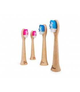The Humble Co. Opzetborstels - Bamboe - 4-pack - Philips Sonicare