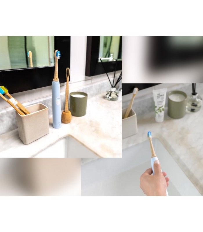 The Humble Co. Opzetborstels - Bamboe - 4-pack - Philips Sonicare