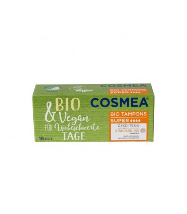 Cosmea organic tampons - super - 16 pieces