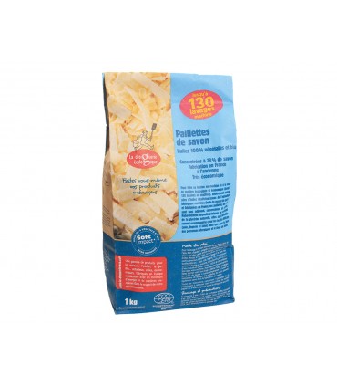 La droguerie ecologique soap flakes vegetable - organic - 1kg