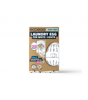 EcoEgg wasbal voor witte was - Fresh Linen - 50 wasjes