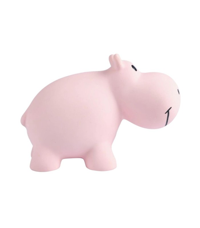 Tikiri Natural Rubber Hippo Teething Toy