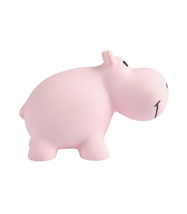 Tikiri Natural Rubber Hippo Teething Toy