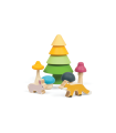 BigJigs stapelspel - bosvriendjes - vanaf 12mnd