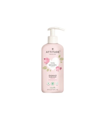 Attitude Baby Leaves 2 in 1 shampoo & body wash - fragrance free
