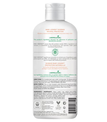 Attitude Baby Leaves™ Badschuim – Pear Nectar