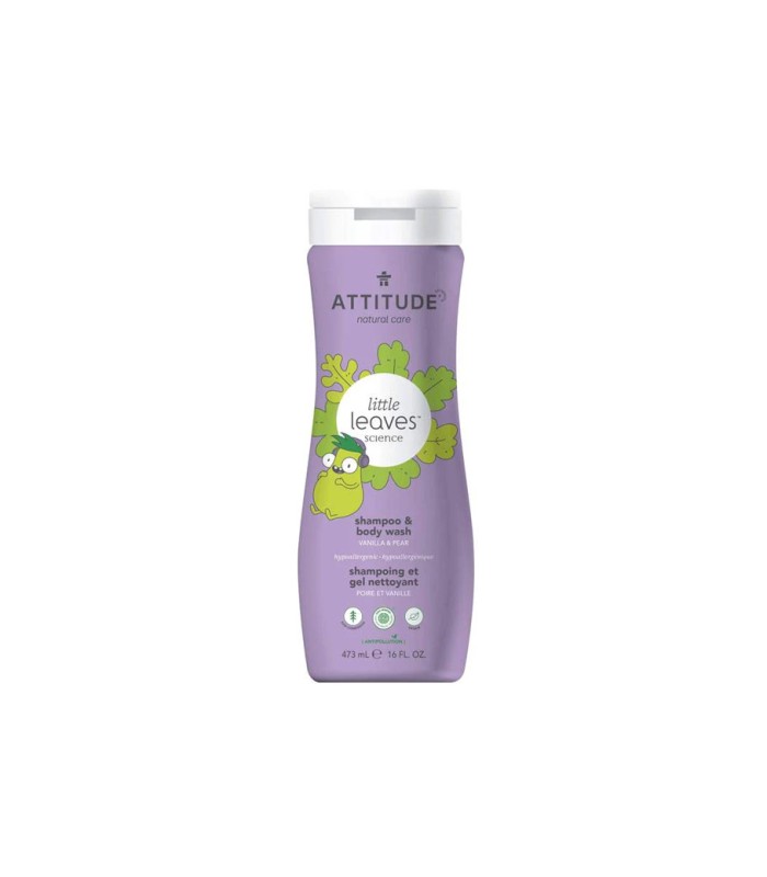 Attitude Little Leaves™ - shampoo & shower gel - vanilla & pear - 473ml