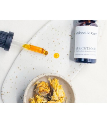 Calendula Care gezichtsolie - normale en vette huid