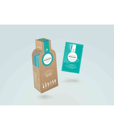 Ben & Anna shower gel - flakes - mint & lemon - 2x20gr.