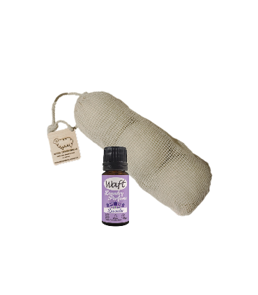 Waft Wasparfum 10 ml (Lavendel) + was droogballen