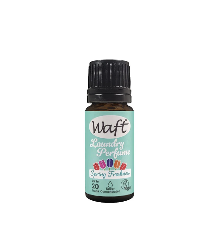 Waft Wasparfum 10 ml (lentebloemen) + was droogballen
