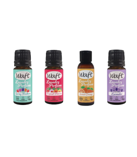 Waft Wasparfum 10 ml - 4 geuren set
