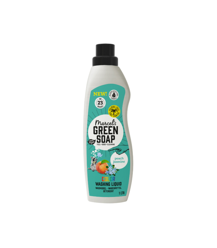 Marcel's Green Soap Wasmiddel Kleur - Peach Jasmine - 1 liter
