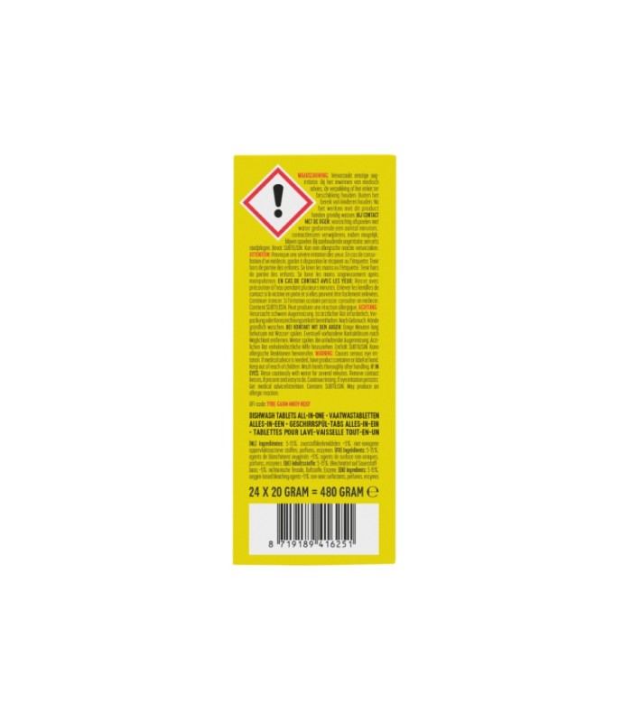 Marcel's Green Soap Vaatwastabletten - All-In-One - 25 Stuks