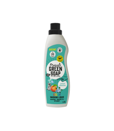 Marcel’s Green Soap Wasmiddel Perzik & Jasmijn – natuurlijk, fris en bloemig schoon