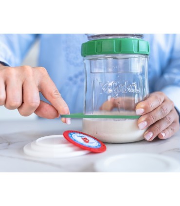 Kefirko zuurdesembrood maker - 900ml - oranje