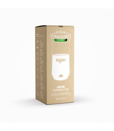 Kefirko melk en water kefir maker 1400ml.