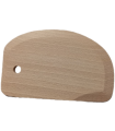 Deegkrabber Hout Ovaal – 13 x 8 cm (Beukenhout)