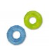 Teething ring 2 pieces - green and blue