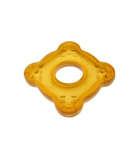 Natural rubber teething ring