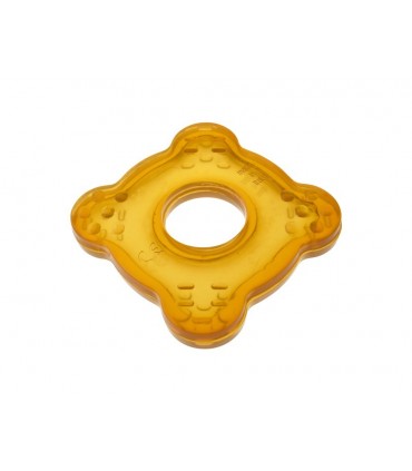 Natural rubber teething ring
